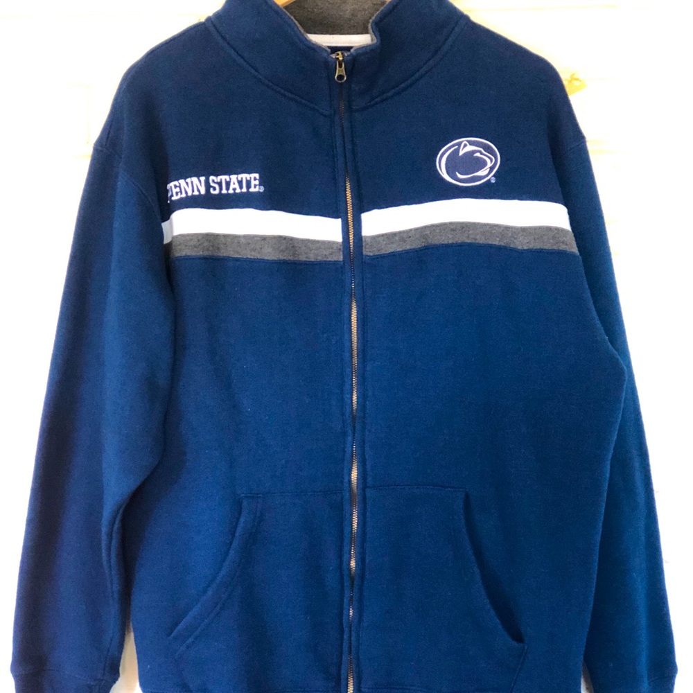 Penn State fleece zip up sweater.